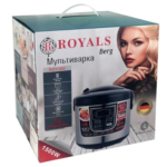 Мультиварка многофункциональная Royals Berg 12 программ 120 рецептов