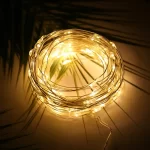 Світлодіодна LED Гірлянда-нитка «Краплі роси» 10м, 20м, 30м, 50м