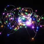 Світлодіодна LED Гірлянда-нитка «Краплі роси» 10м, 20м, 30м, 50м
