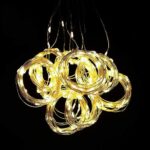 Новорічна яскрава LED Гірлянда Штора Роса 2х2 м