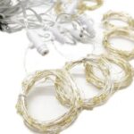 Новорічна яскрава LED Гірлянда Штора Роса 2х2 м