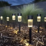 Комплект садових ліхтарів на сонячній батареї SND LED Комплект 10шт