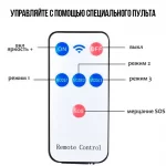 Вуличний водонепроникний ліхтар на сонячній батареї з датчиком руху 77 SMD LED