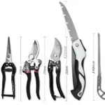 Садовий набір 5в1 з ножицями, секаторами та пилкою Garden Set SK-5