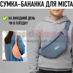 Комплект сумок 4 в 1 Рюкзак, Пенал, Бананка та Шоппер на плече